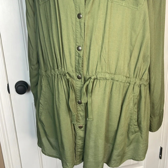 Lucky Brand Utility Shirt Jacket Sz 2X - Picture 2 of 10